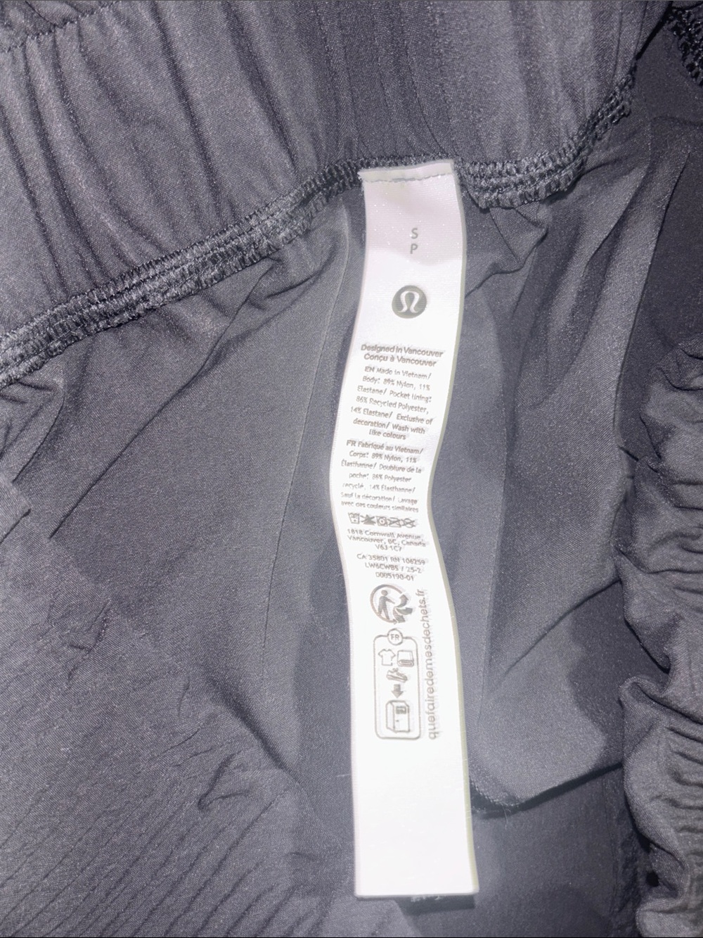 Lululemon Stretch Woven Ruffle-Waist Wide-Leg Cropped Pant - Picture 9 of 9